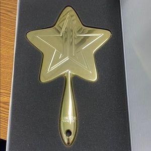 Jeffree Star Metallic Gold Hand Mirror